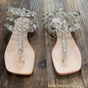 Crystal sandals